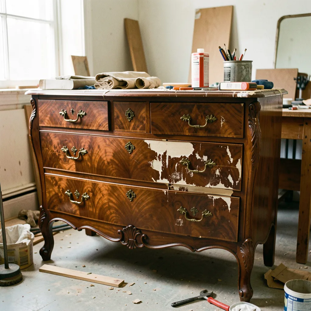 Traditional furniture restoration
